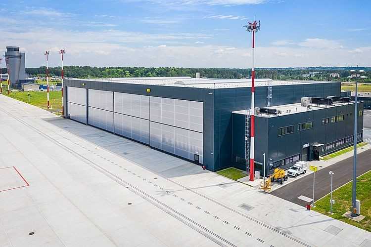 Hangar techniczny dla samolotów